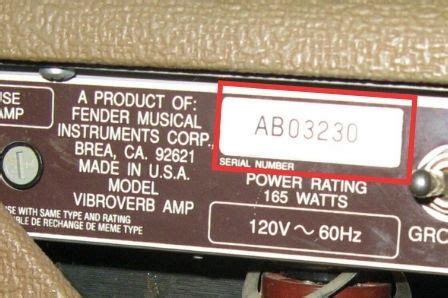 The last 4 numbers (N) are the actual serial number for the instrument. . Laney amp serial number check